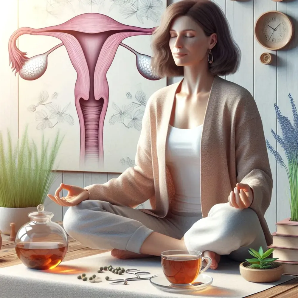 Femme à la ménopause